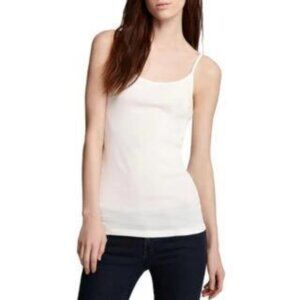 Joie Women's Coraline Spaghetti Strap Camisole Tank Top, Size‎ Medium, Ivory